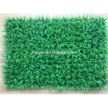 Chain-link plastic fence for wall decoration artificial leaf tiles